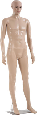 Male Clothing Mannequin Full Body 69 in - Rotatable, Detachable