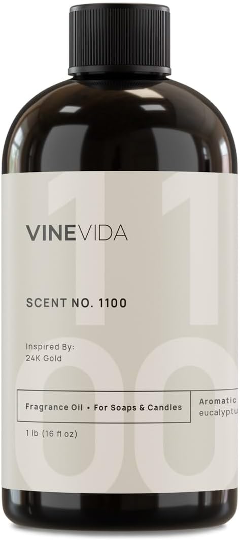 24K Gold Fragrance Oil for Candle Making - Natural Scents