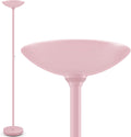 BoostArea Torchiere Floor Lamp Pink 71in - Stepless Dimmable LED
