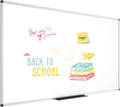 VIZ-PRO Dry Erase Board 72 x 48 in - Large Wall-Mounted Whiteboard