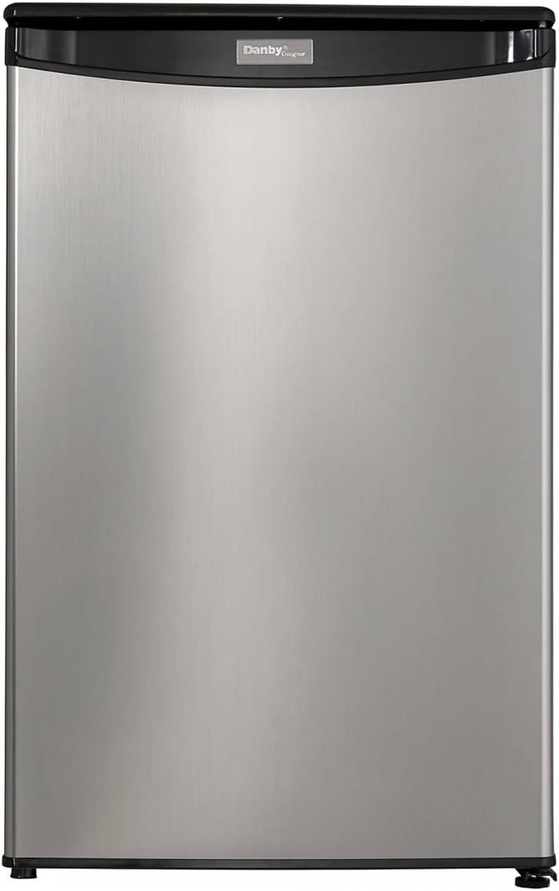 Danby 4.4 cu. ft. Compact Fridge with Stainless Steel Finish
