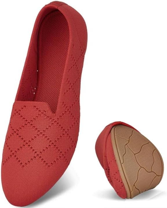 Puxowe Flats for Women: Comfortable Round Toe Ballet Shoes