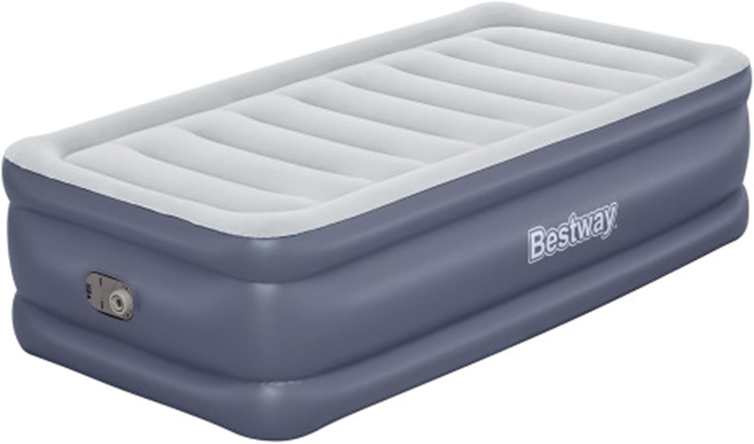 Bestway TriTech Twin Air Mattress with Built-in Pump for Comfort