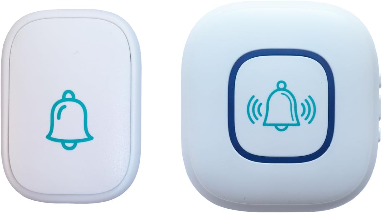 zexin Wireless Doorbell: 1,200ft Range, 52 Chimes, Loud Volume