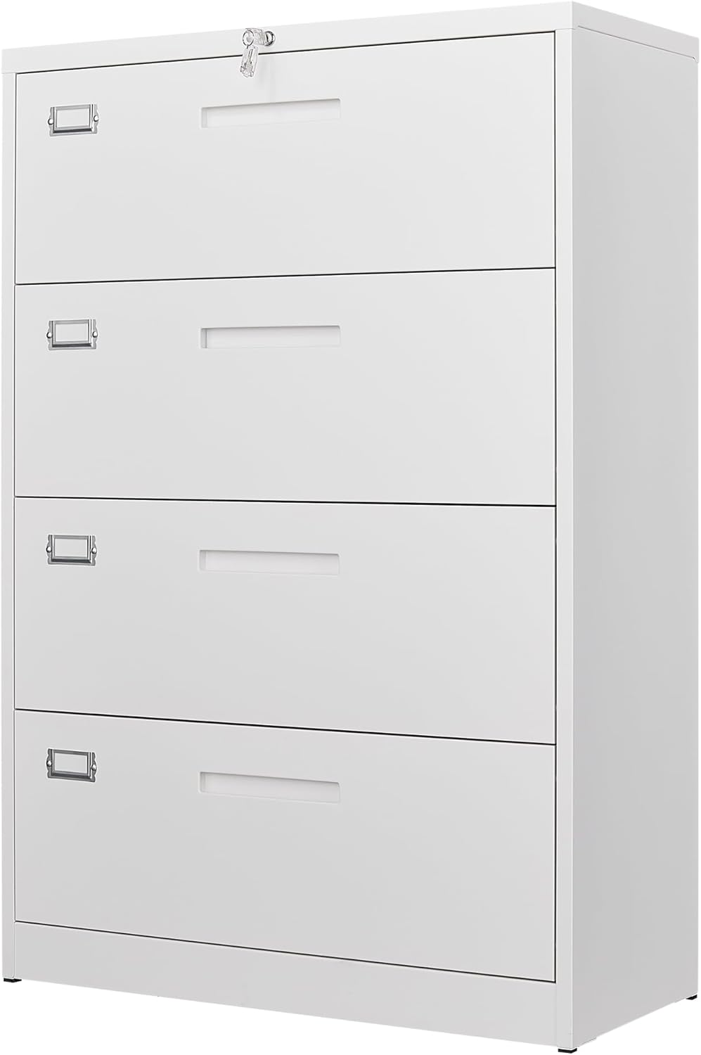 Secure Home Office Storage: Letaya 4 Drawer File Cabinet