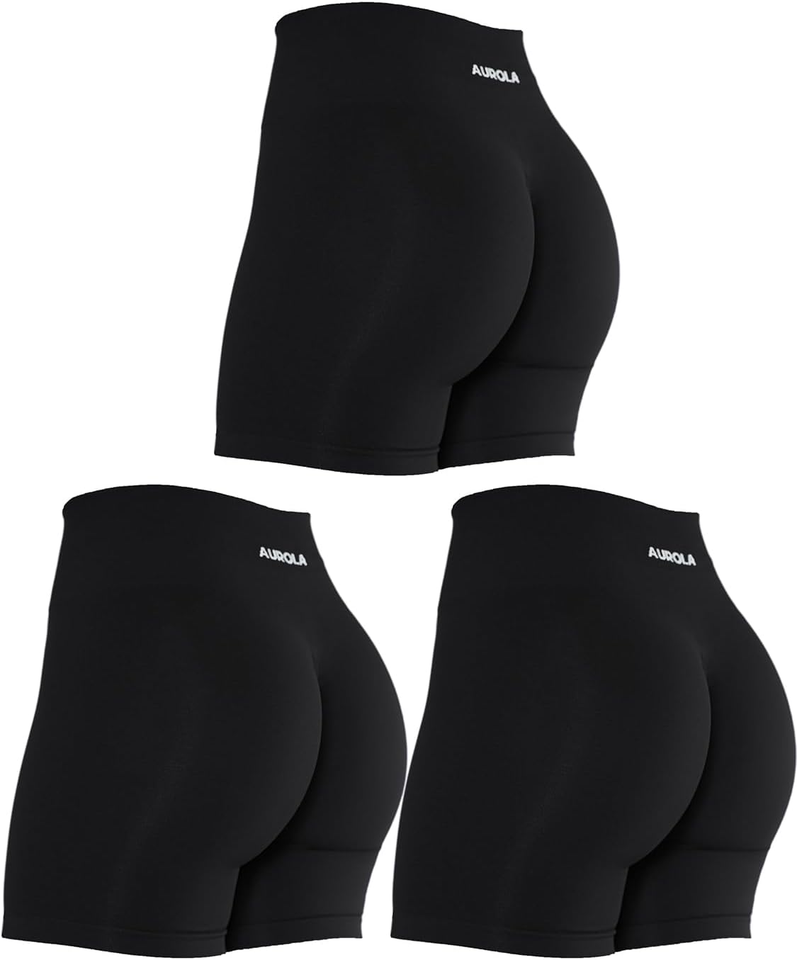AUROLA Intensify Workout Shorts for Women - Seamless Gym Shorts