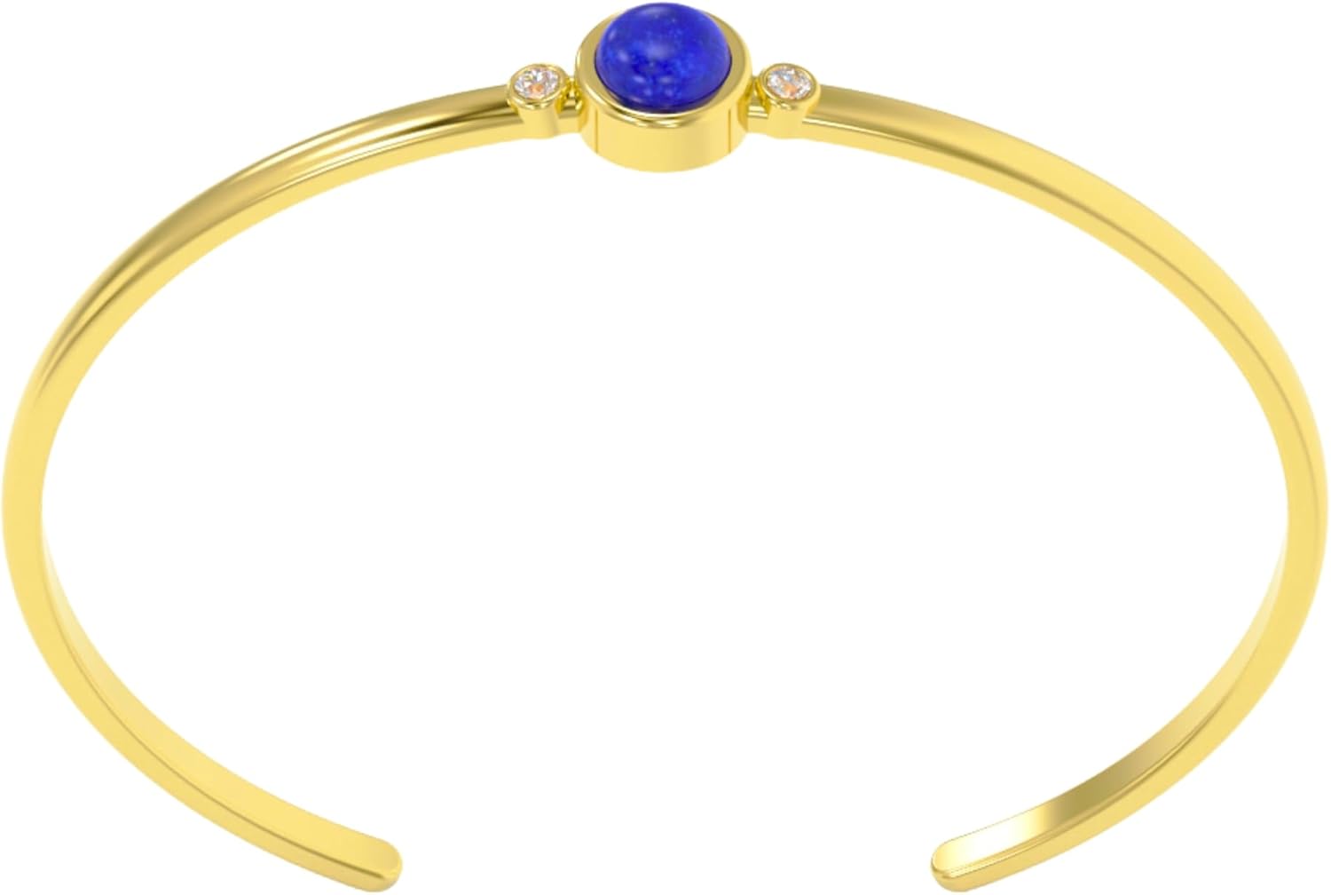 Elegant Adjustable Round Shape Gemstone Bracelet for Women