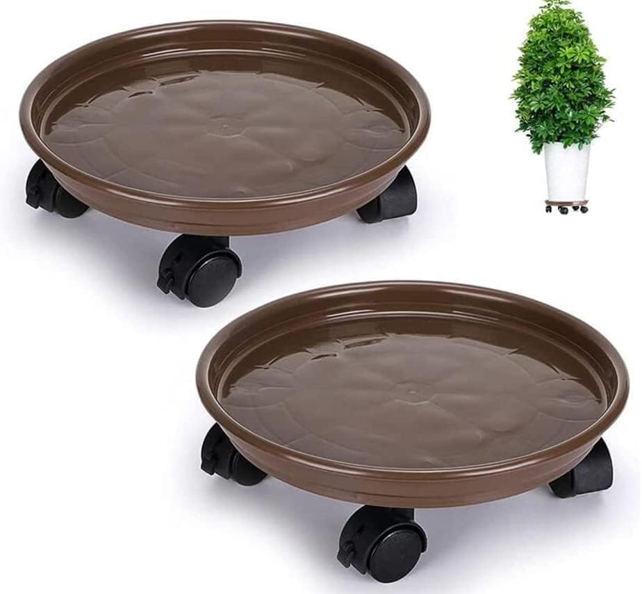 Yiting Plant Caddy with Wheels for Easy Indoor and Outdoor Use