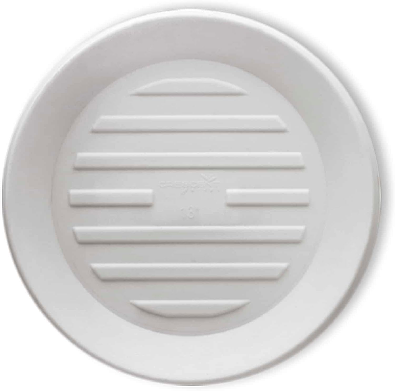 Crescent Garden Universal Round Planter Saucer for Indoor Use