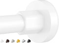 Shower Curtain Rods 32 to 75 in Tension Rod - No Drilling Adjustable