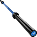 7ft Olympic Barbell 28mm 45lb - Smooth Spinning Sleeves, Durable