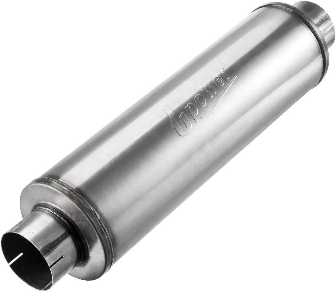 Upower 4 Inch Inlet Diesel Exhaust Muffler for Performance