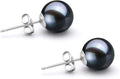 Japanese Akoya Cultured Pearl Stud Earrings 10mm AAAA - Classic Gift
