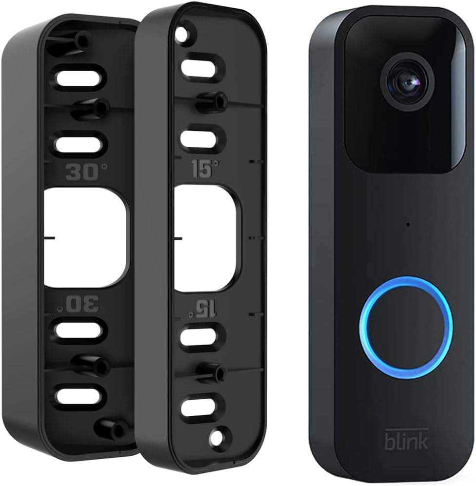 Blink Doorbell Camera: Angle Mount for Wide View