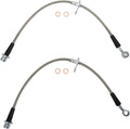 TRQ Front Performance Brake Hose Set for Acura TL TSX Accord