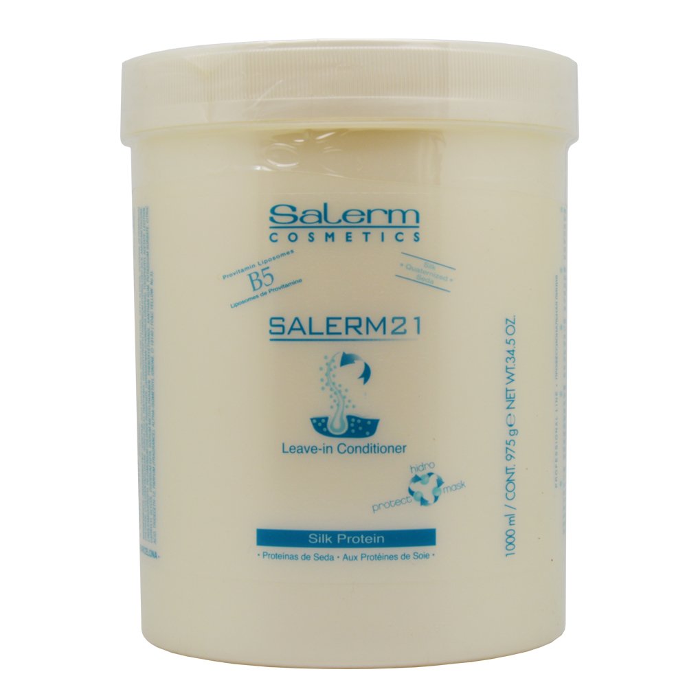 Salerm 21 Leave-In Conditioner with Silk Protein and B5 for Shine