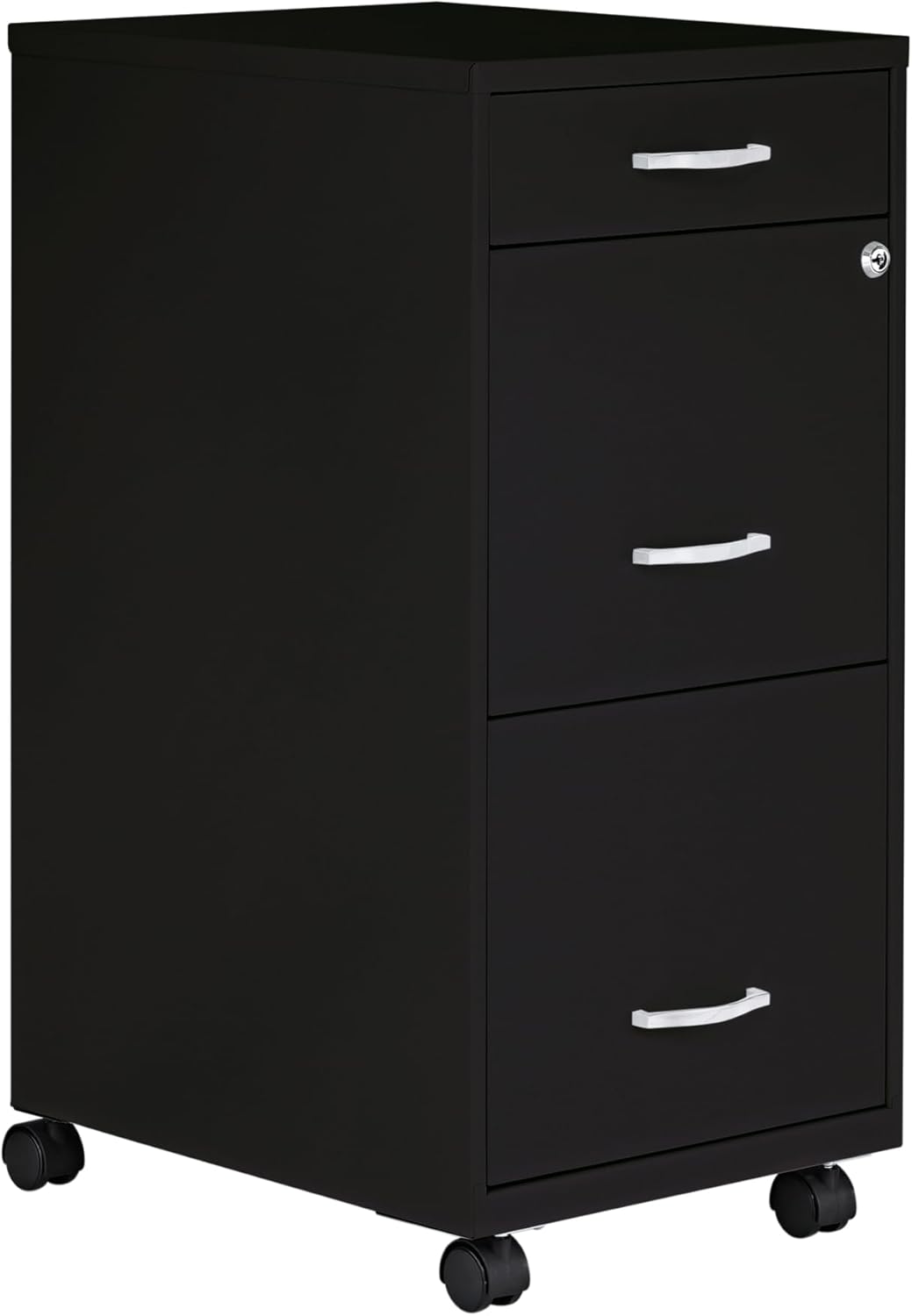 LYS SOHO 3-Drawer Mobile File Cabinet for Organized Storage