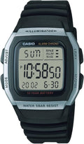 Casio Men's W96H-1AV Stainless Steel Sport Watch - Durable Everyday