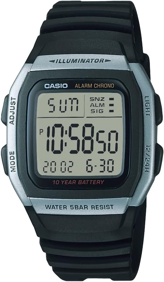 Casio Men's Stainless Steel Sport Watch - Black Band