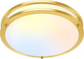 TOBUSA 16in 50W LED Flush Mount Ceiling Light - Dimmable 5CCT