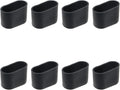 Geesatis Oval Chair Leg Cap 8 Pcs 2 x 1 in - Floor Protector
