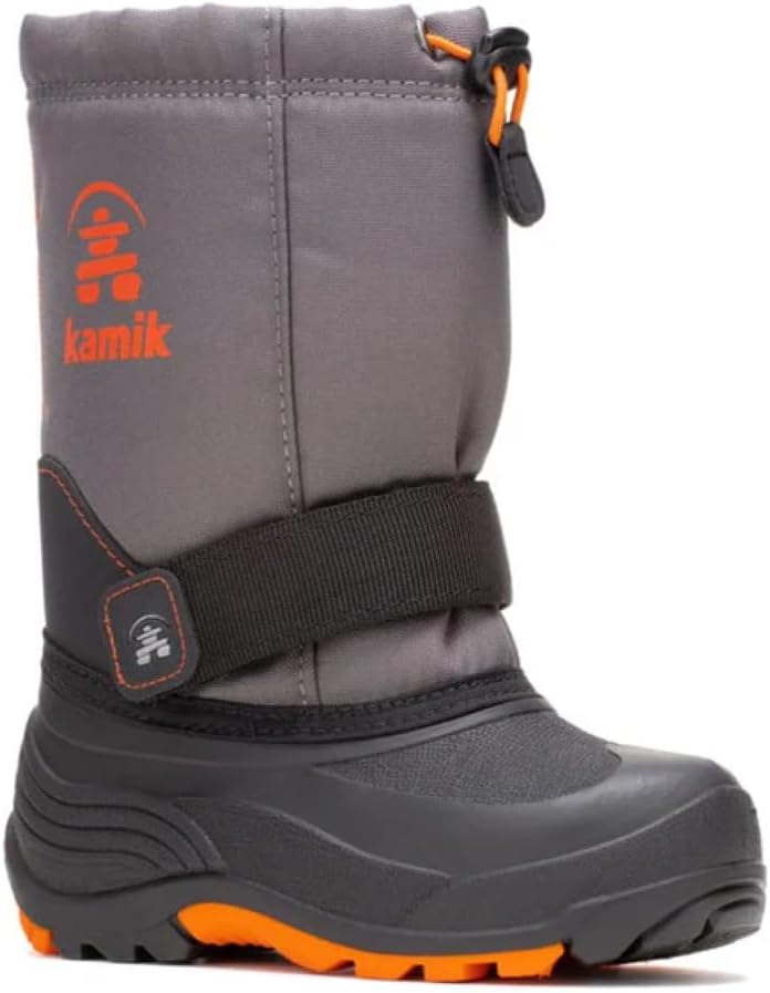 Kamik Rocket Insulated Snow Boots for Kids - Waterproof & Adjustable
