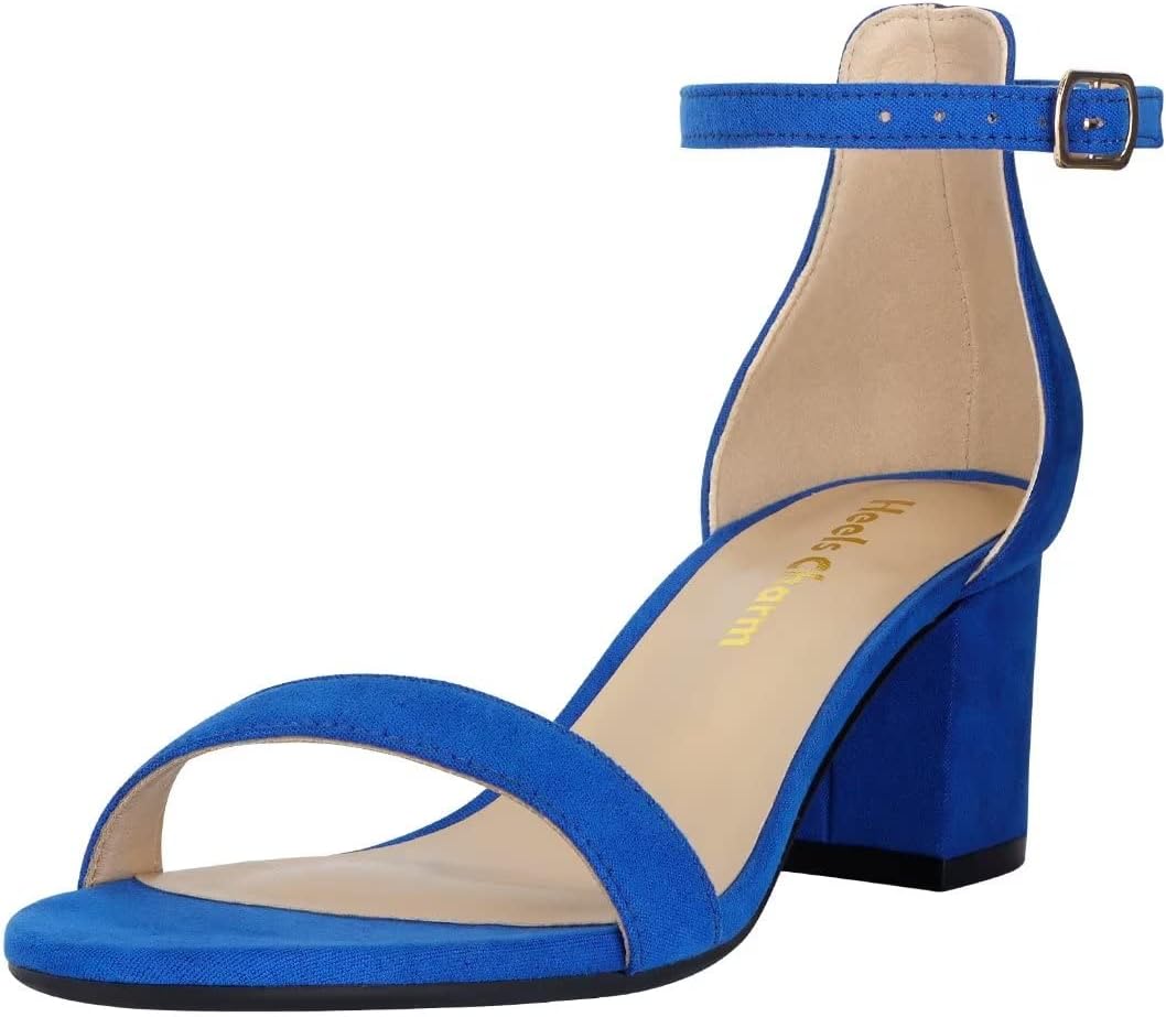 Women's Strappy Chunky Block Low Heeled Sandals for All Occasions