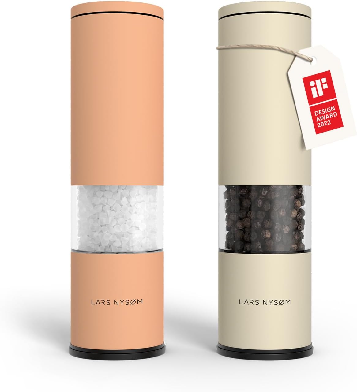 LARS NYSM Salt and Pepper Grinder Set for Every Kitchen
