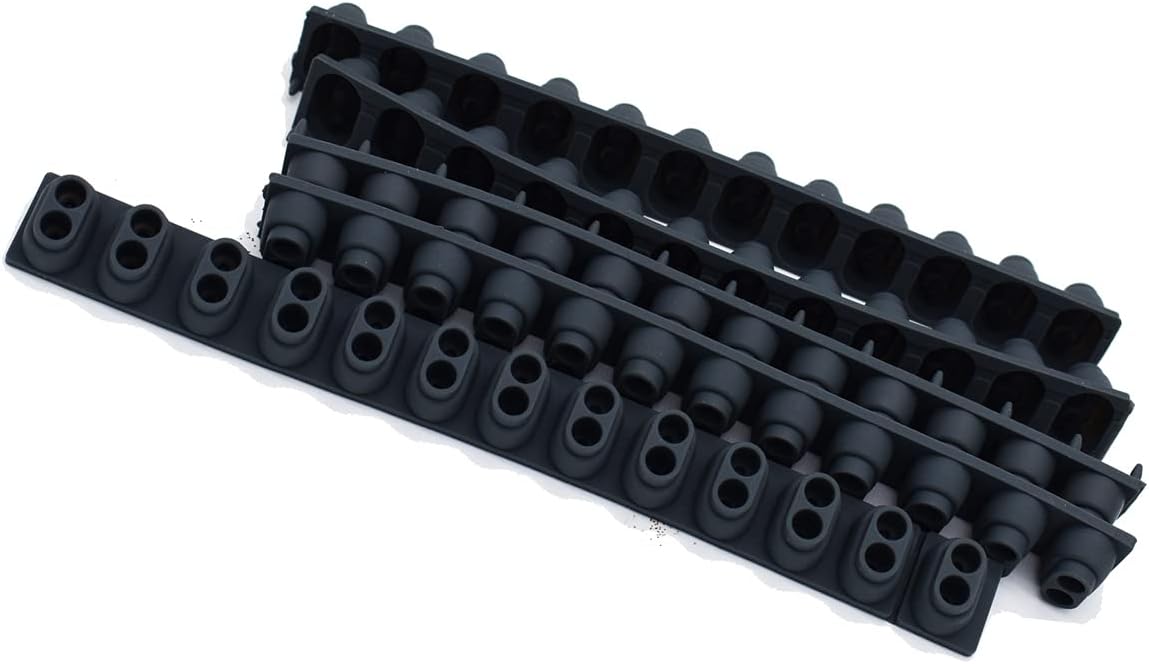 5PCS Rubber Key Contact Strip for Yamaha Keyboards and More