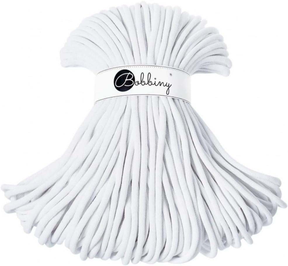 Bobbiny Jumbo 9mm Braided Macrame Cord for Crafting Projects
