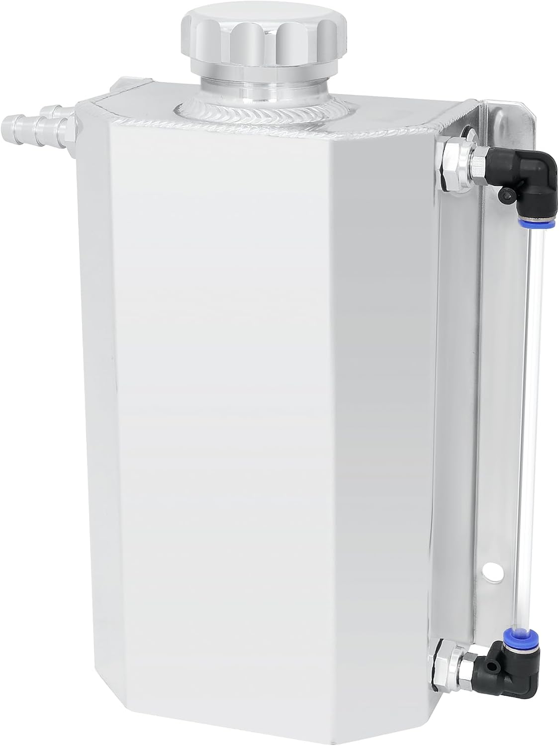 Universal 2L Radiator Coolant Overflow Tank for Engine Cooling