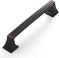 Amerdeco 5 in Cabinet Pulls 10 Pack Oil Rubbed Bronze - Durable