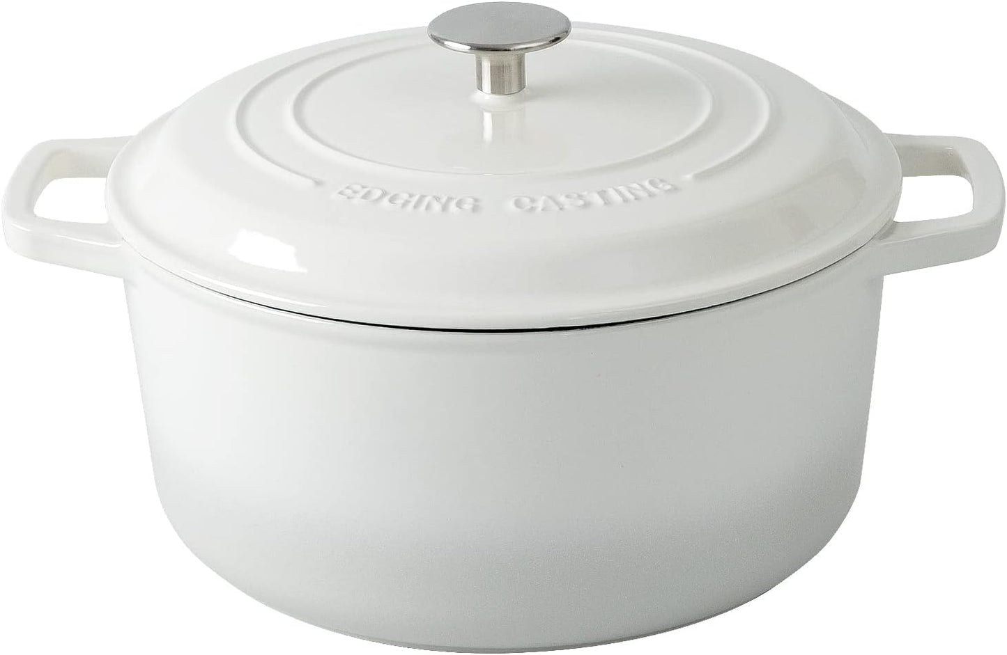 Enameled Cast Iron Dutch Oven Pot for Sourdough Baking 6 Quart