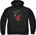 LOGOVISION Collegiate Distressed Primary Logo Pullover Hoodie dry