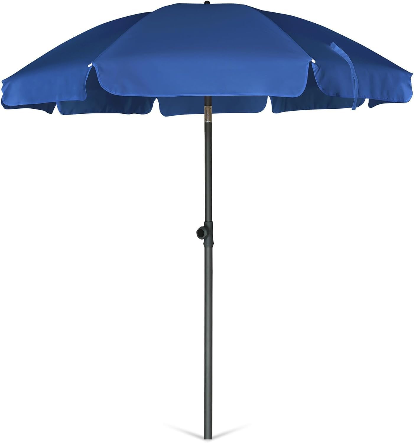 AMMSUN 6.5 ft Patio Umbrella with Tilt for Outdoor Spaces