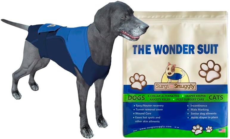 Surgi Snuggly Dog Surgical Recovery Suit for Comfort and Care