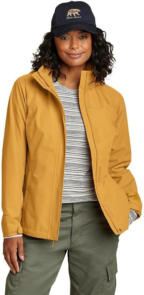 Eddie Bauer Women's Packable Rainfoil Jacket for All Weather