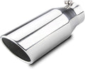 LCGP Bolt On Diesel Exhaust Tip 4in Inlet 6in Outlet 15in Long