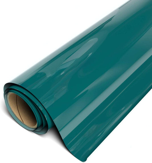 Siser EasyWeed Turquoise Vinyl Roll - 11.8 x 10ft - Compatible with Cricut & Silhouette