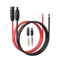 Solar Panel Extension Cable 30ft 10AWG - Weatherproof PV Extension