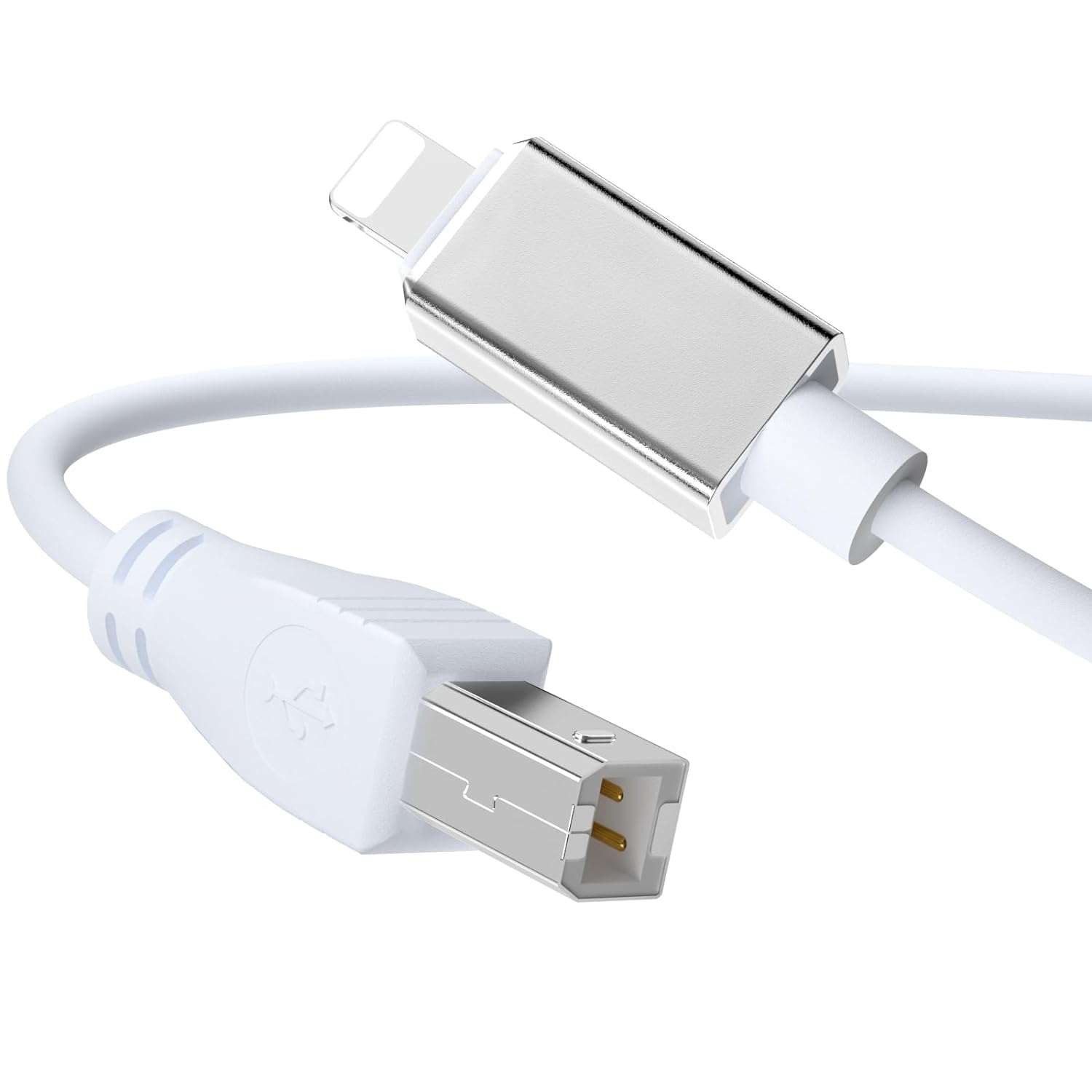 High-Speed MIDI Connection: MeloAudio Lightning to Type B Cable