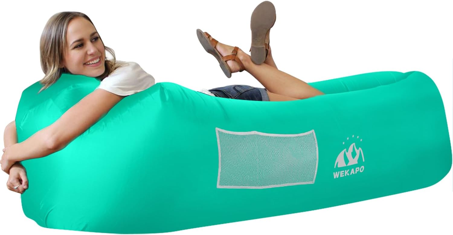 WEKAPO Inflatable Sun Lounger: Portable Air Sofa for Relaxation