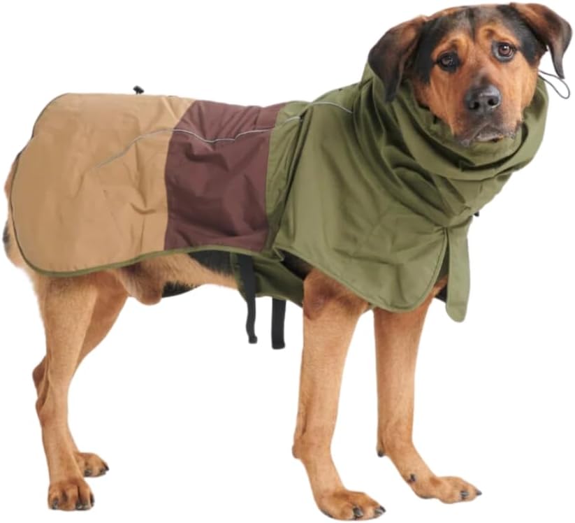 Spark Paws Dog Raincoat for All Sizes - Waterproof and Windproof