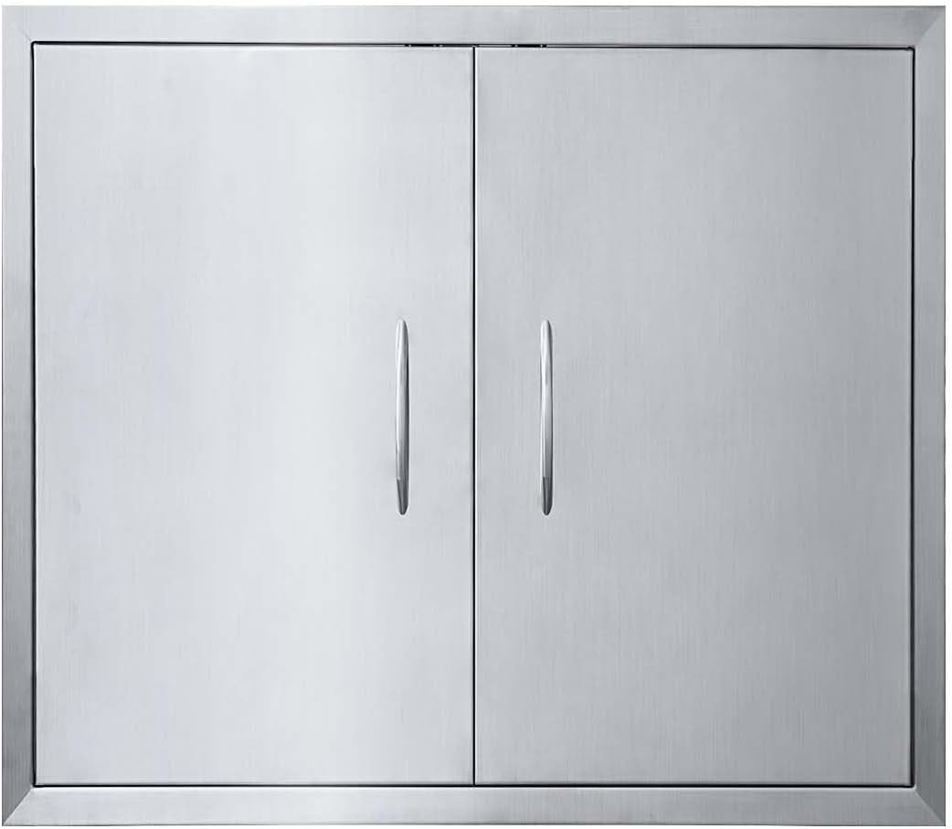 Outdoor Kitchen Doors 24in Stainless Steel BBQ Access Door