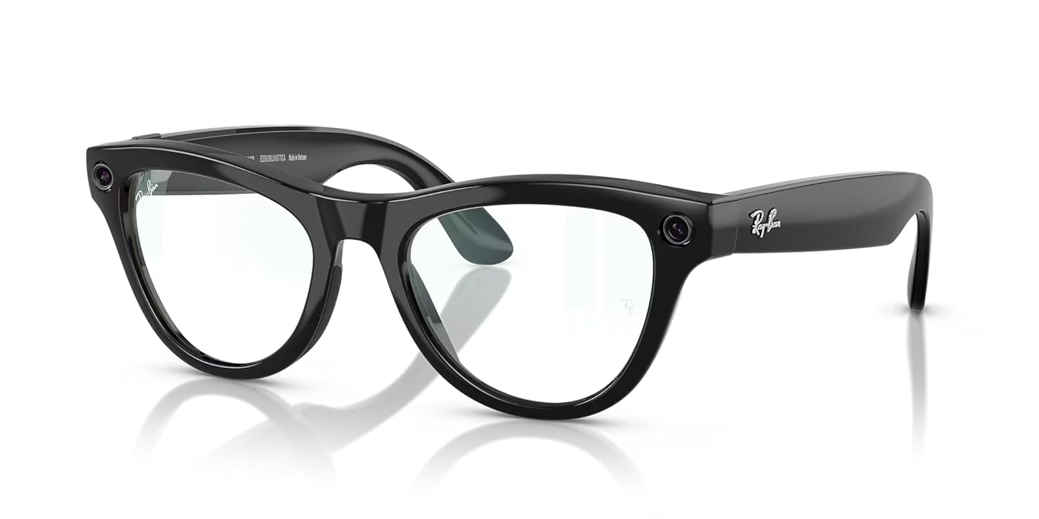 Ray-Ban Meta Smart AI Glasses with 12 MP Camera and Audio