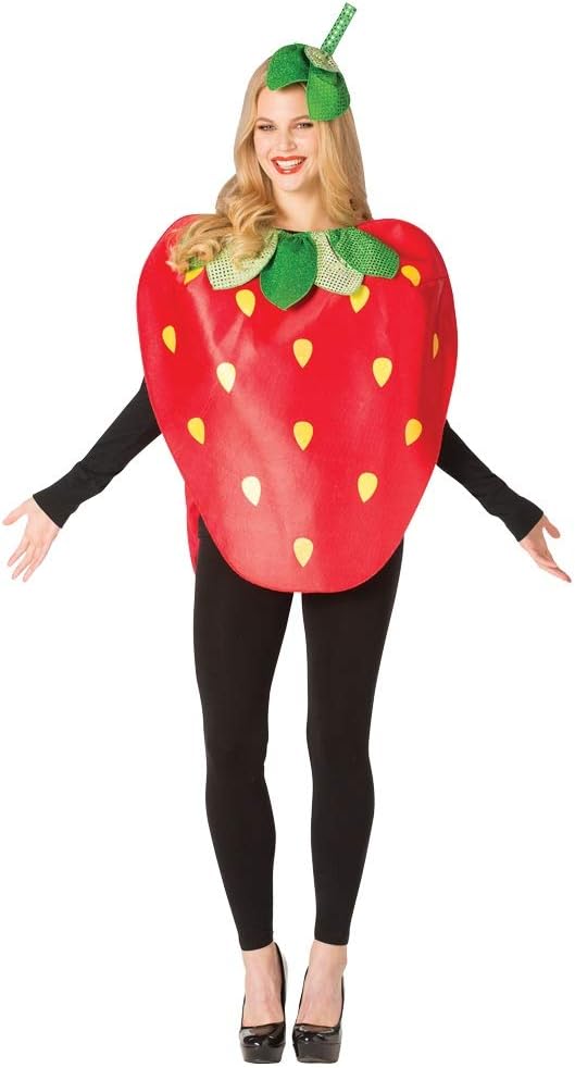 Silly Strawberry Adult Costume for Fun Parties and Events