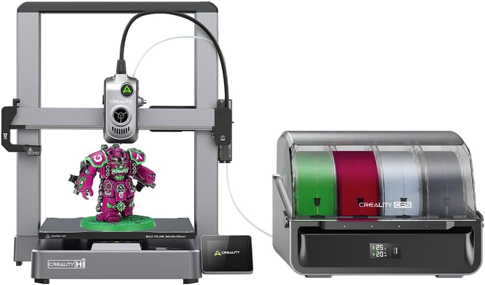 Creality Hi Combo 3D Printer for Multi Color Printing Fun
