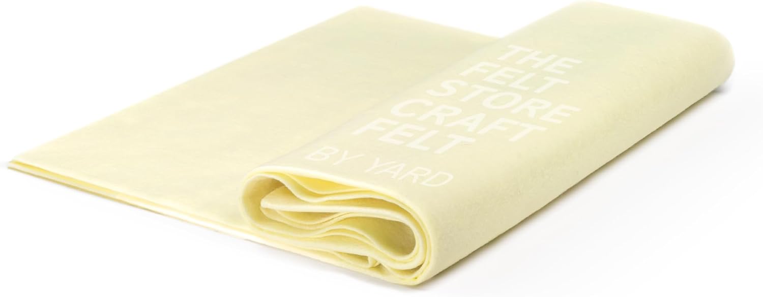 Craft Felt by The Yard - Soft, Plush, Durable Fabric for DIY