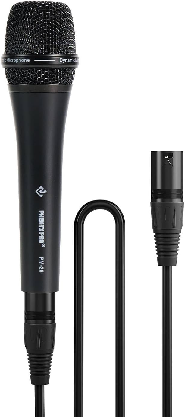 Phenyx Pro Vocal Microphone PM-26 for Singing and Stage Use