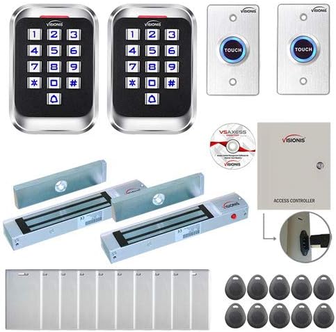 Visionis FPC-8229 2 Door Access Control System with MagLock